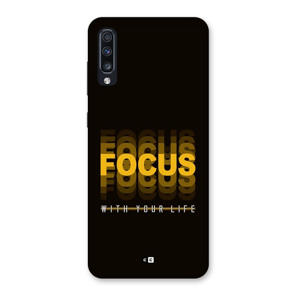 Focus Life Back Case for Galaxy A70