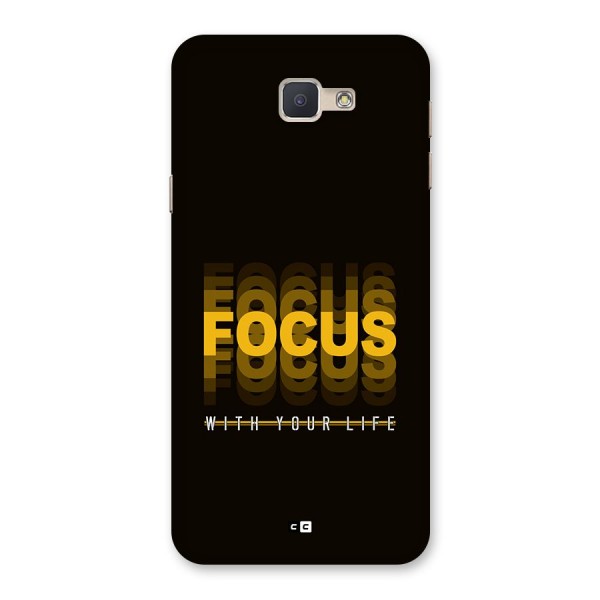 Focus Life Back Case for Galaxy J5 Prime