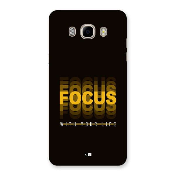 Focus Life Back Case for Galaxy J7 2016