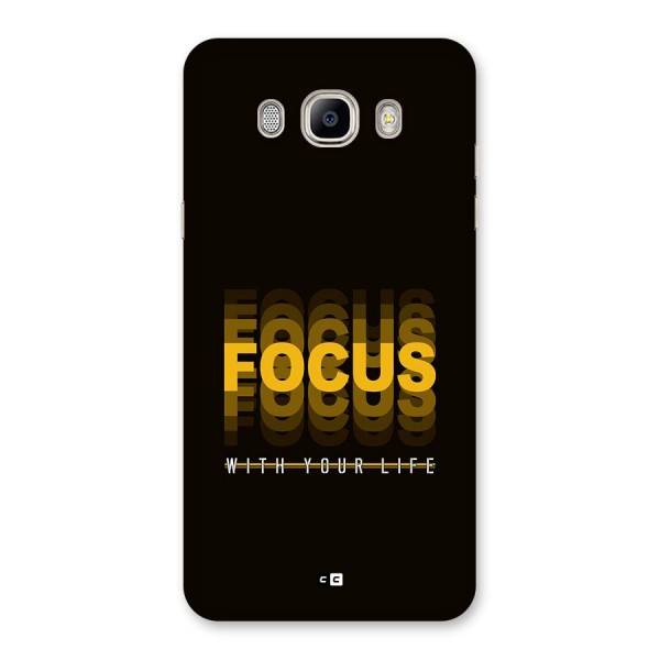 Focus Life Back Case for Galaxy On8