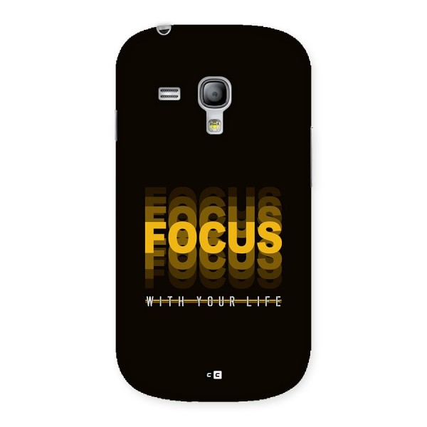 Focus Life Back Case for Galaxy S3 Mini
