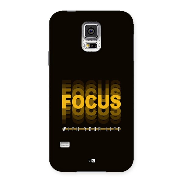 Focus Life Back Case for Galaxy S5