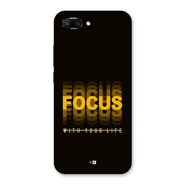 Focus Life Back Case for Honor 10