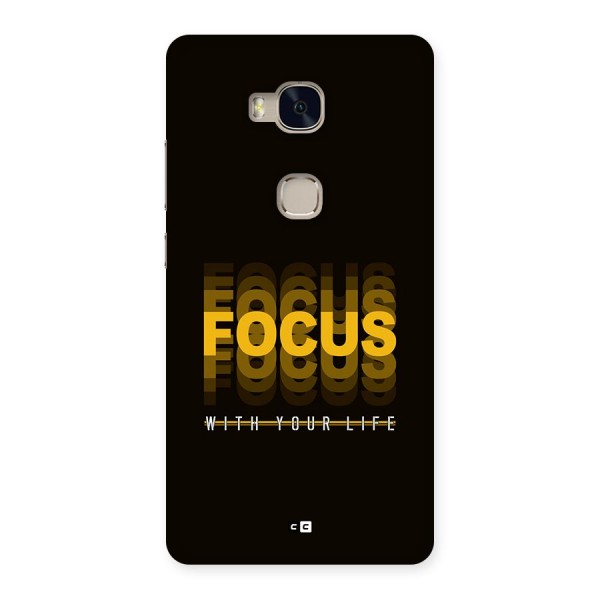 Focus Life Back Case for Honor 5X