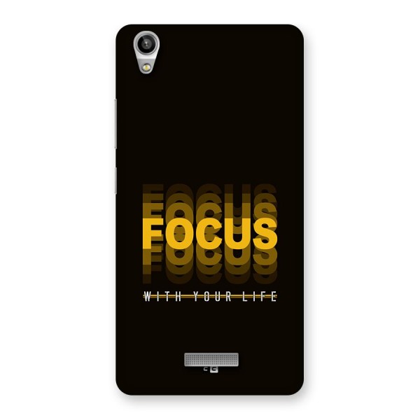 Focus Life Back Case for Lava Pixel V1