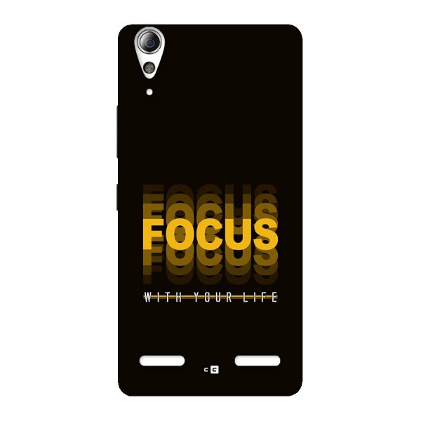 Focus Life Back Case for Lenovo A6000