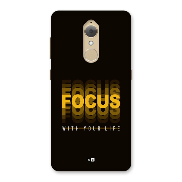 Focus Life Back Case for Lenovo K8