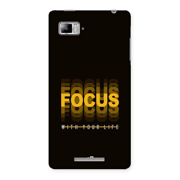 Focus Life Back Case for Lenovo Vibe Z K910
