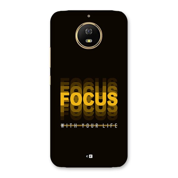 Focus Life Back Case for Moto G5s
