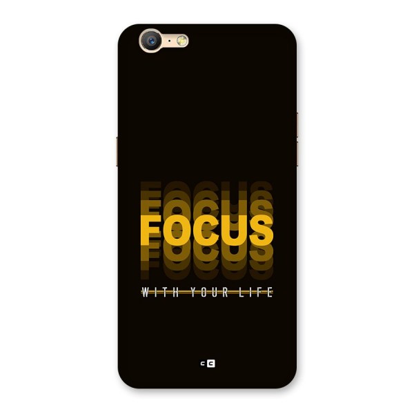 Focus Life Back Case for Oppo A39