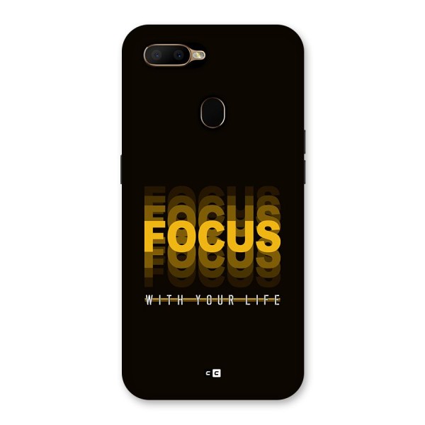 Focus Life Back Case for Oppo A5s