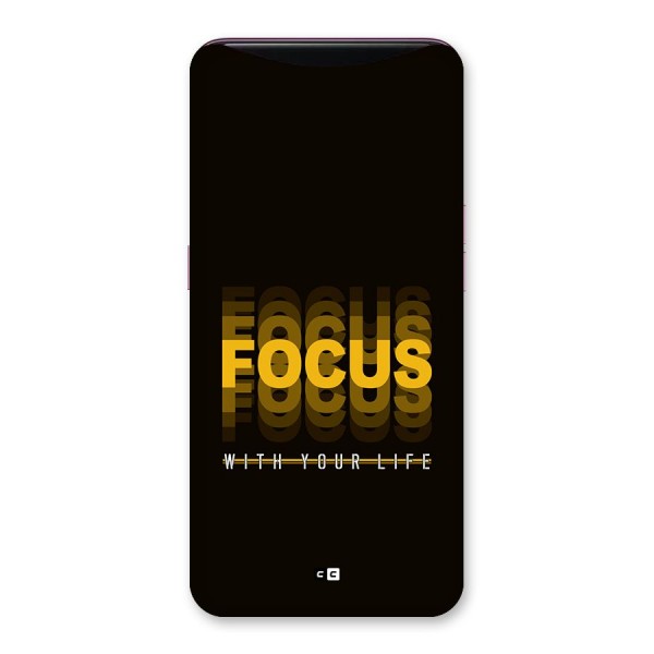 Focus Life Back Case for Oppo Find X
