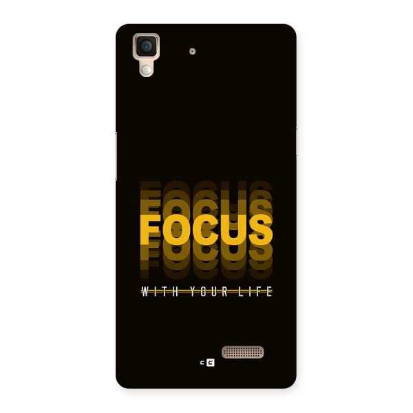 Focus Life Back Case for Oppo R7
