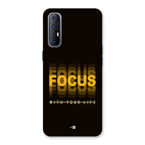 Focus Life Back Case for Oppo Reno3 Pro