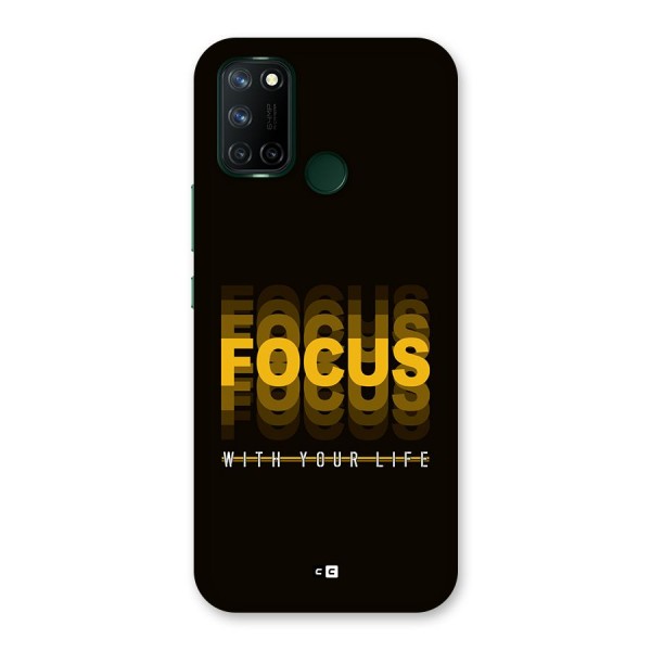 Focus Life Back Case for Realme C17
