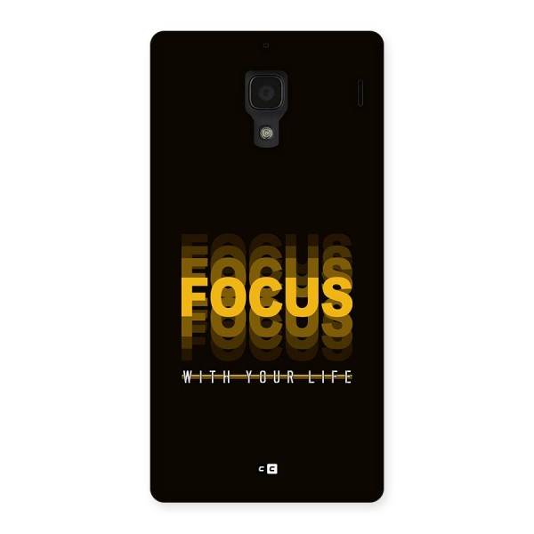 Focus Life Back Case for Redmi 1s
