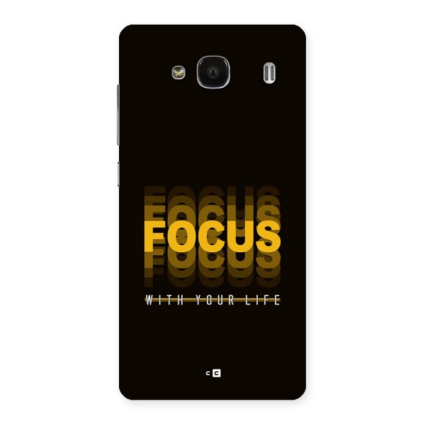 Focus Life Back Case for Redmi 2s