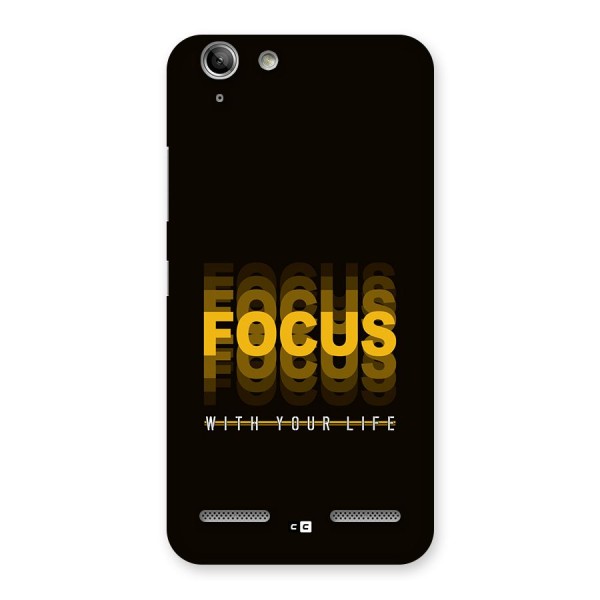 Focus Life Back Case for Vibe K5