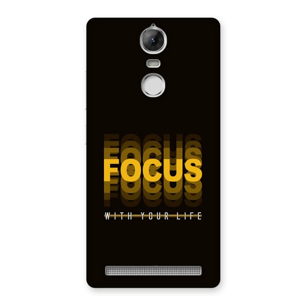 Focus Life Back Case for Vibe K5 Note