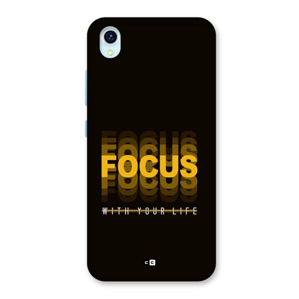 Focus Life Back Case for Vivo Y1s