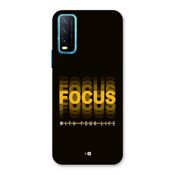 Focus Life Back Case for Vivo Y20i