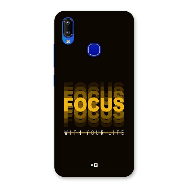 Focus Life Back Case for Vivo Y91