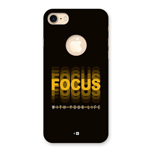 Focus Life Back Case for iPhone 7 Logo Cut