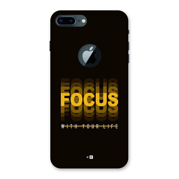 Focus Life Back Case for iPhone 7 Plus Logo Cut