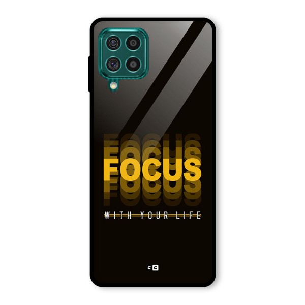 Focus Life Glass Back Case for Galaxy F62