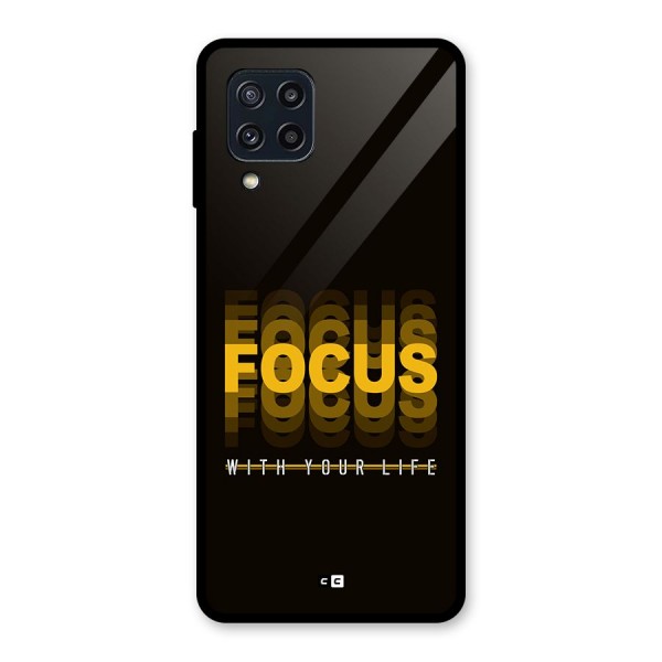 Focus Life Glass Back Case for Galaxy M32