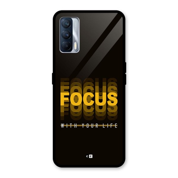 Focus Life Glass Back Case for Realme X7