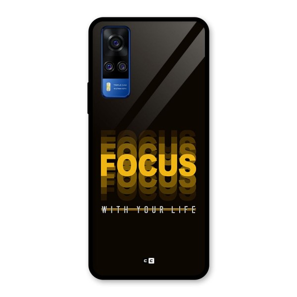 Focus Life Glass Back Case for Vivo Y31