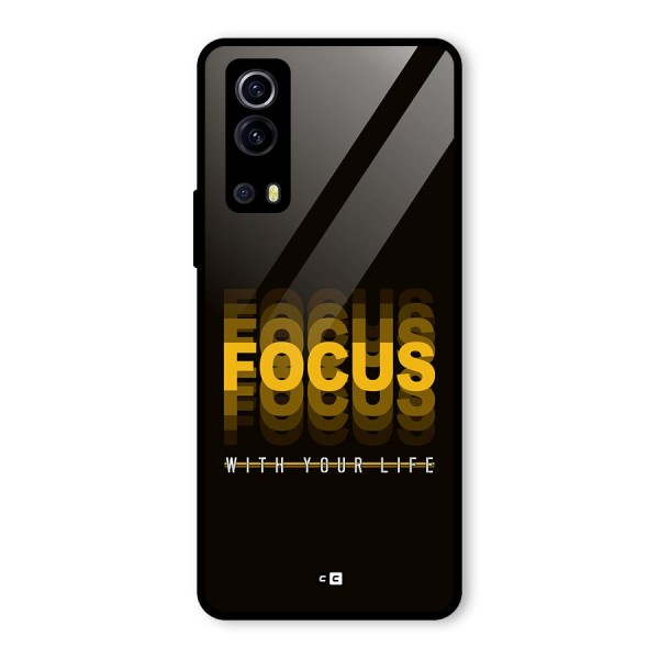 Focus Life Glass Back Case for Vivo iQOO Z3