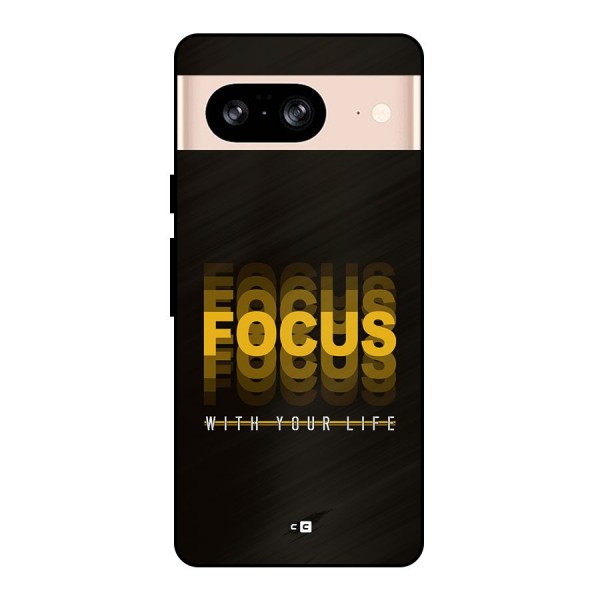 Focus Life Metal Back Case for Google Pixel 8