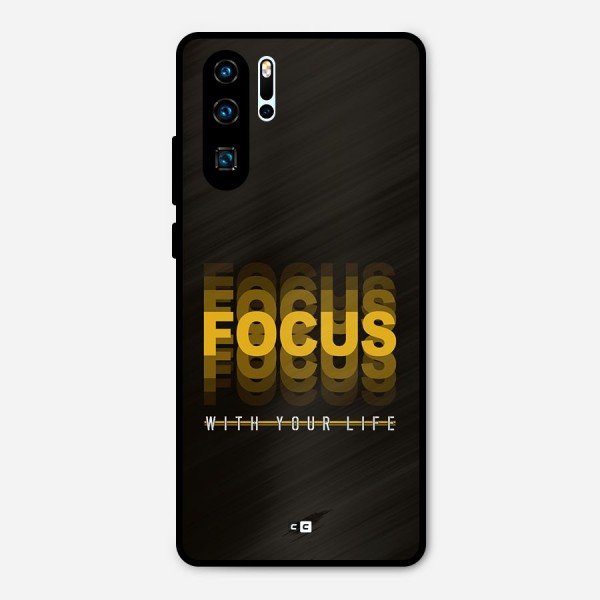 Focus Life Metal Back Case for Huawei P30 Pro