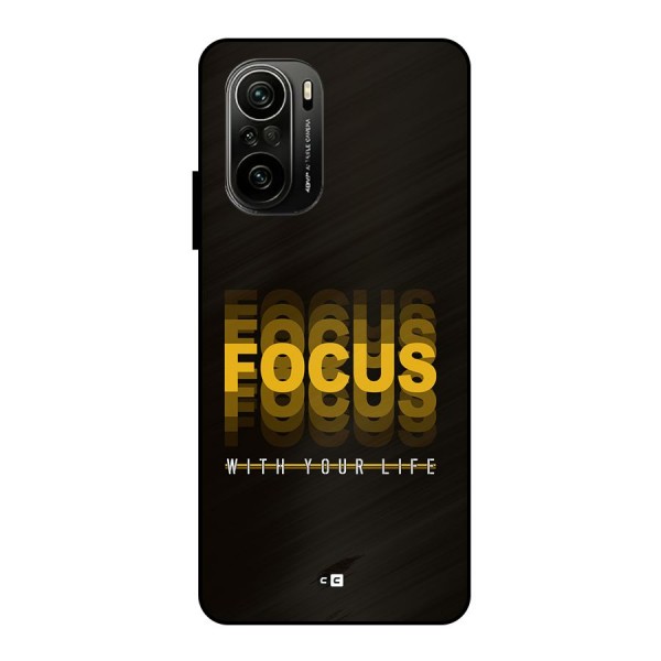 Focus Life Metal Back Case for Mi 11X Pro