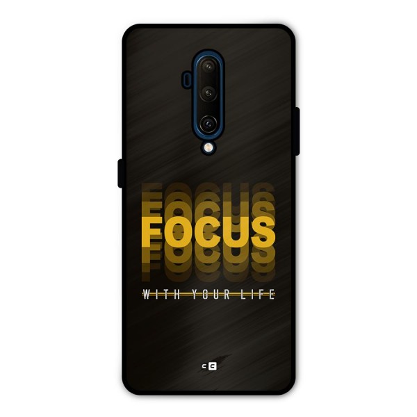 Focus Life Metal Back Case for OnePlus 7T Pro
