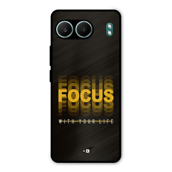 Focus Life Metal Back Case for OnePlus Nord 4
