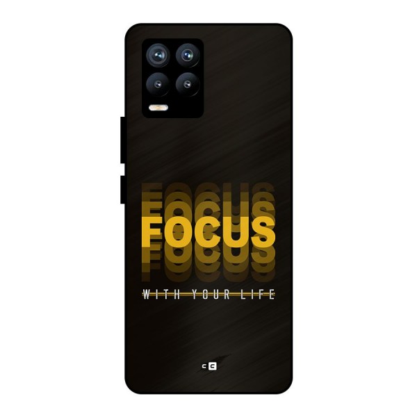 Focus Life Metal Back Case for Realme 8 Pro