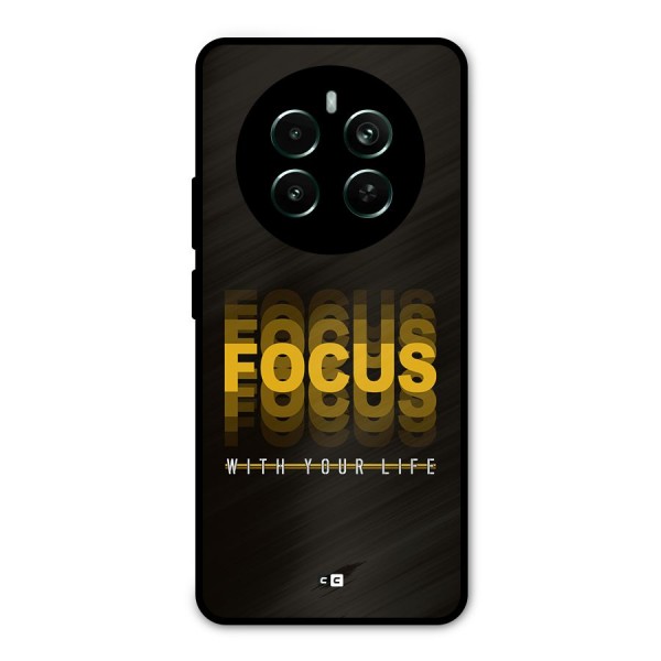 Focus Life Metal Back Case for Realme Narzo 70 Pro