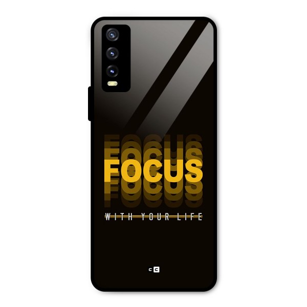 Focus Life Metal Back Case for Vivo Y20t