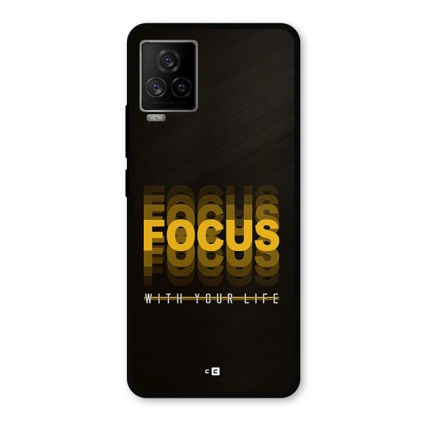 Focus Life Metal Back Case for iQOO 7 Legend 5G