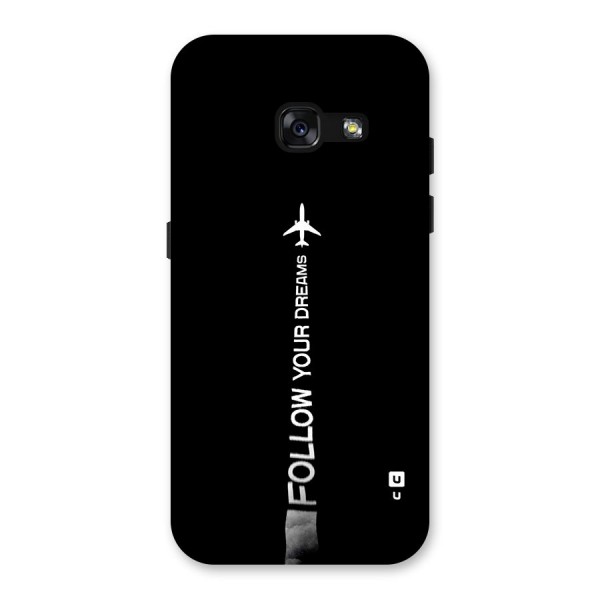 Follow Your Dream Back Case for Galaxy A3 (2017)