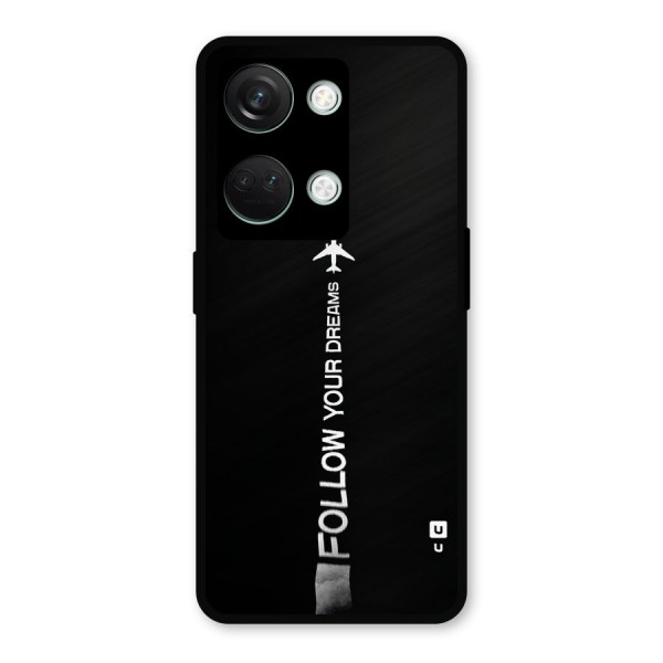 Follow Your Dream Metal Back Case for OnePlus Nord 3