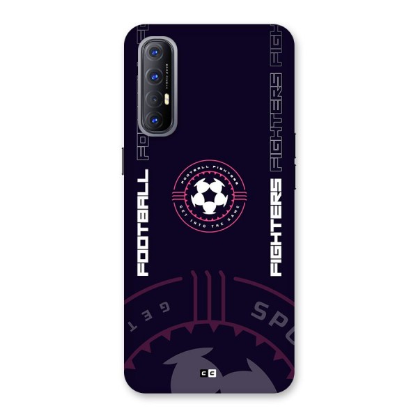 Football Fighters Back Case for Oppo Reno3 Pro