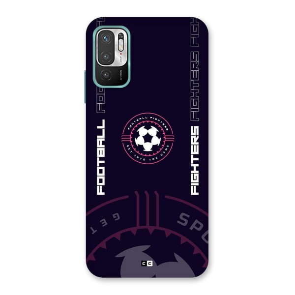 Football Fighters Back Case for Redmi Note 10T 5G