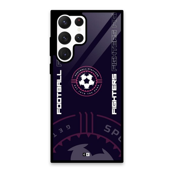 Football Fighters Glass Back Case for Galaxy S22 Ultra 5G