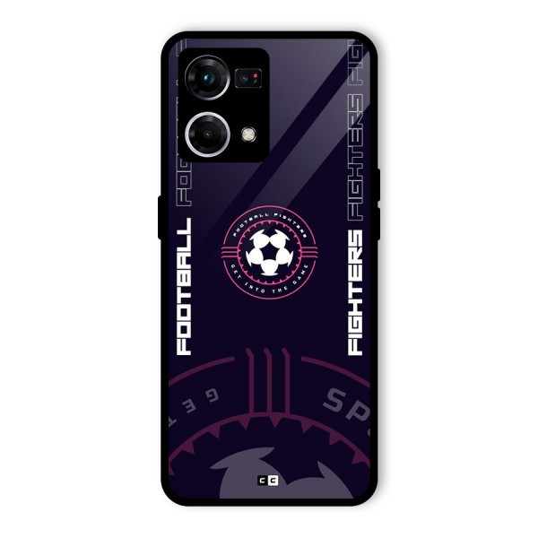 Football Fighters Glass Back Case for Oppo F21 Pro 4G