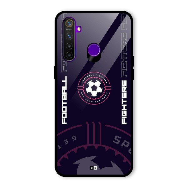 Football Fighters Glass Back Case for Realme 5 Pro