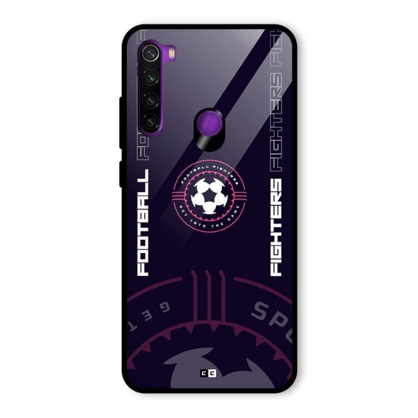 Football Fighters Glass Back Case for Redmi Note 8